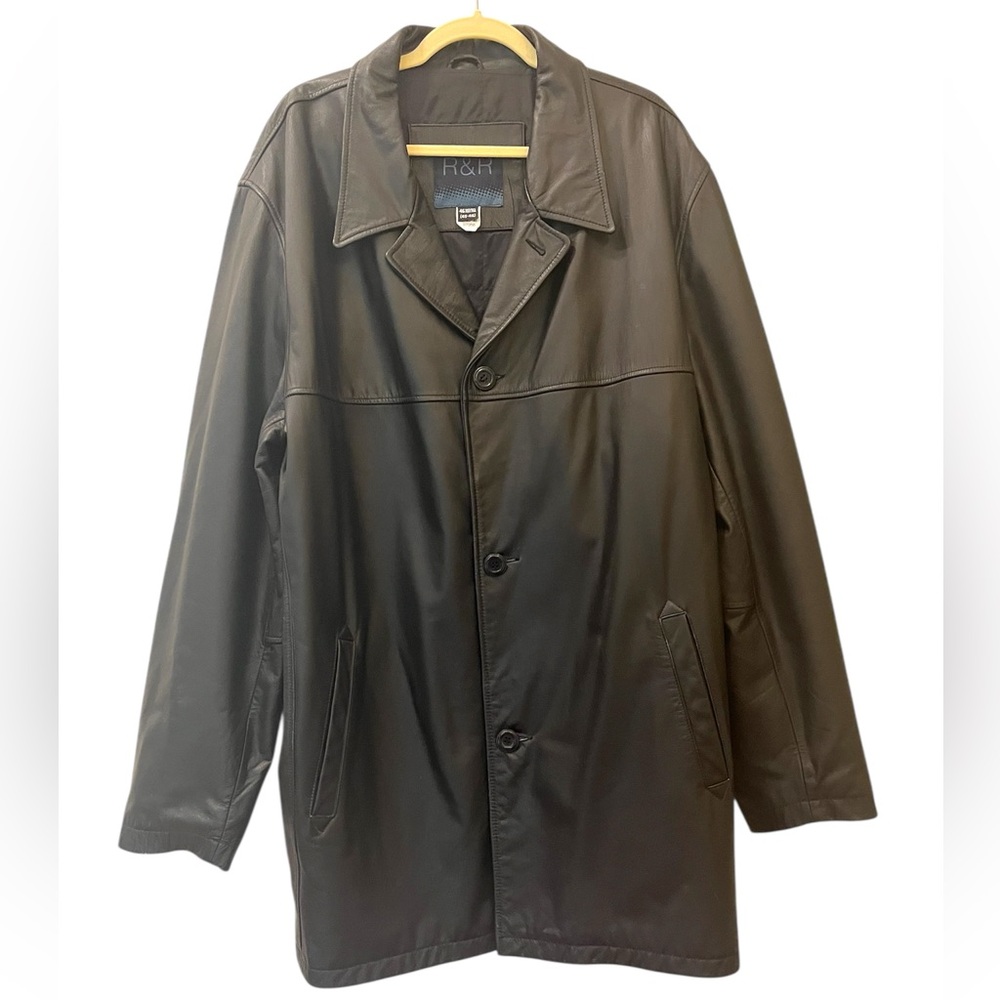 R&R Genuine Leather Jacket - Picture 2 of 7